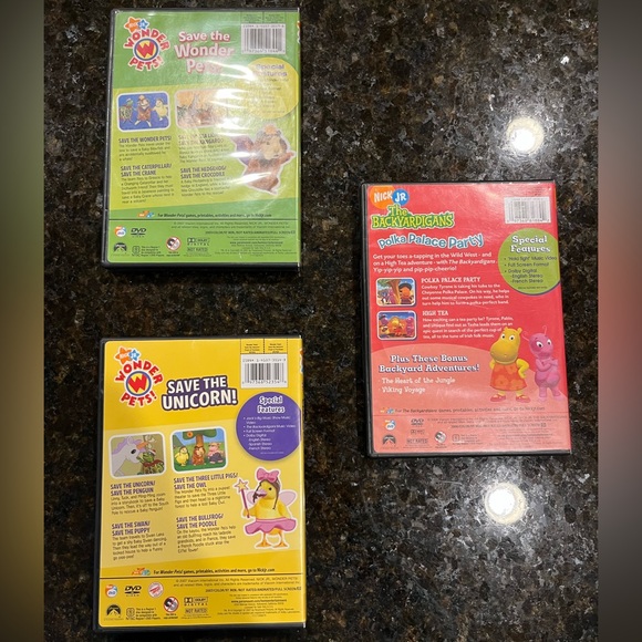 Nickelodeon, Wonder Pets, Backyardigans DVDs - Picture 2 of 3